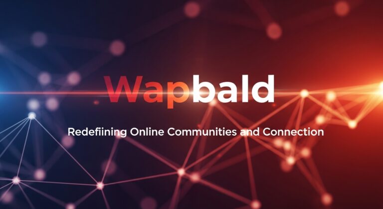 Wapbald: Redefining Online Communities and Connection